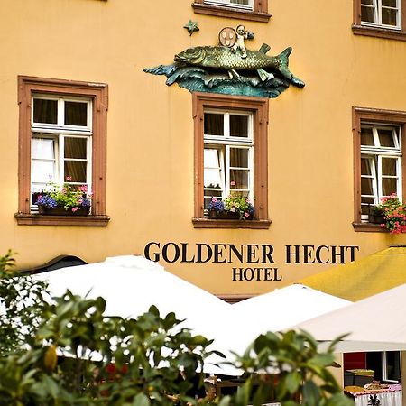 Hotel Goldener Hecht ไฮเดลเบิร์ก ภายนอก รูปภาพ