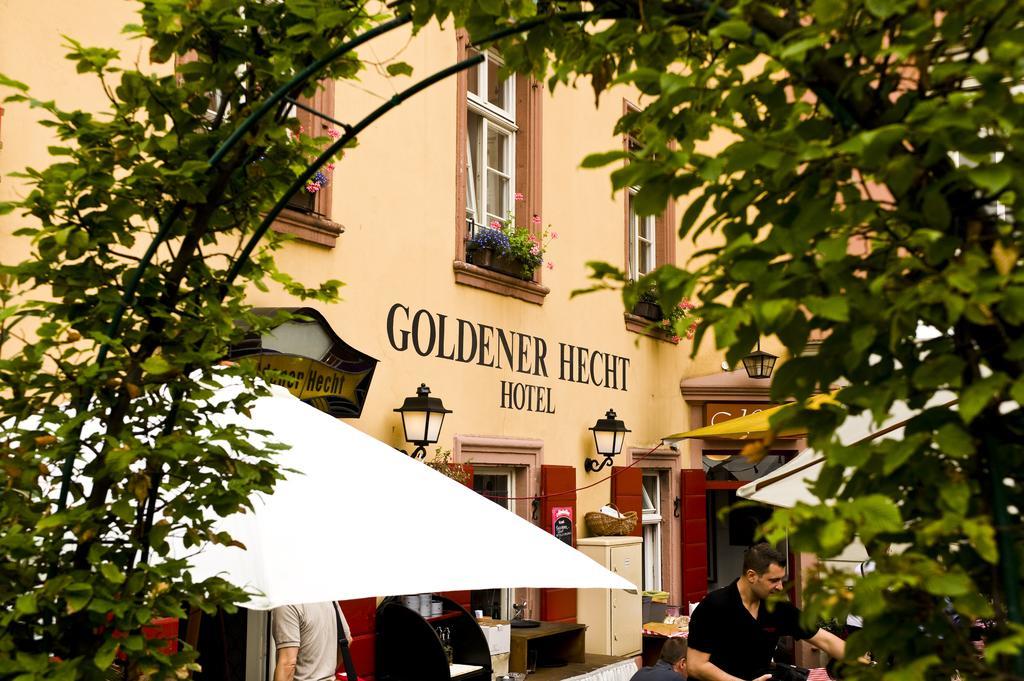 Hotel Goldener Hecht ไฮเดลเบิร์ก ภายนอก รูปภาพ