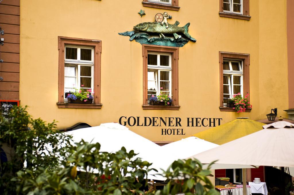 Hotel Goldener Hecht ไฮเดลเบิร์ก ภายนอก รูปภาพ