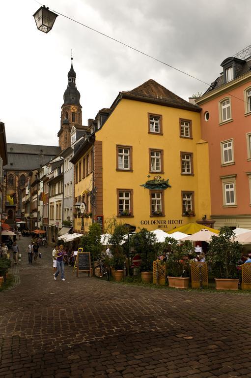Hotel Goldener Hecht ไฮเดลเบิร์ก ภายนอก รูปภาพ