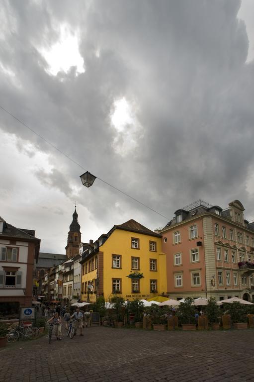 Hotel Goldener Hecht ไฮเดลเบิร์ก ภายนอก รูปภาพ